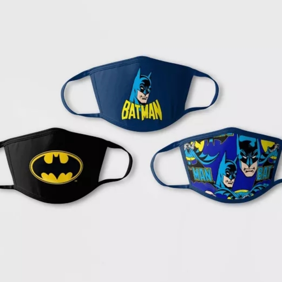 5 Boy's Masks-3 Batman & 2 camouflage - Picture 2 of 6